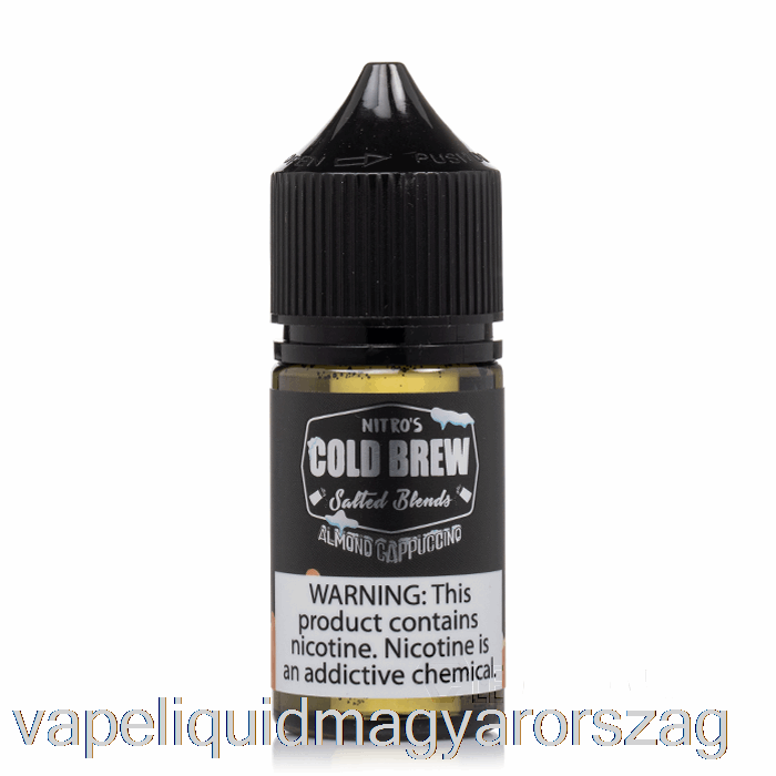Mandulás Cappuccino - Nitros Hidegen Főzött Sók - 30 Ml 45 Mg Vape Toll